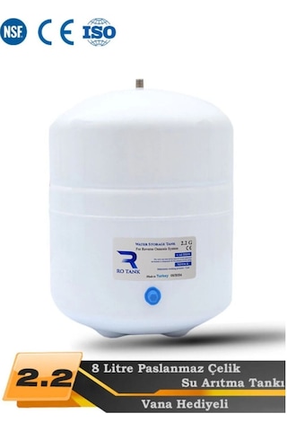 WaterMelon Tüm Su Arıtma Cihazları Uyumlu Metal Genleşme Tankı (12-8 Litre ) 407589493