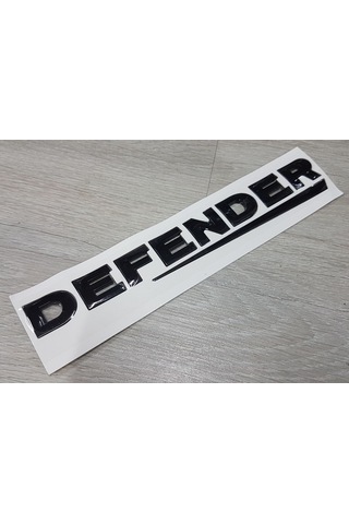 Land Rover Defender Arka Yazı 3D Kabartma (345954515)