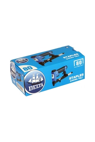 Delta 80/14 Çakma Zımba Teli 3000 Adet Kutu Delta 80/14 Çakma Zımba Teli 3000 Adet Kutu