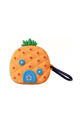 Caseonn Samsung Uyumlu Galaxy Buds 2 Kılıf Karakter Figürlü Ananas Ev