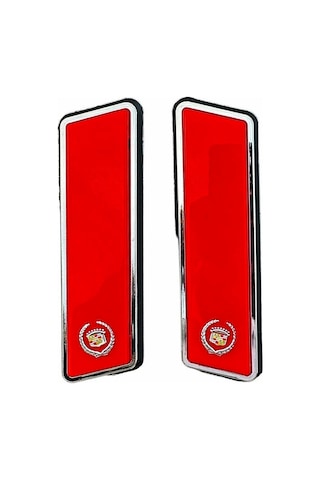 Cadillac Direk Lambası Kırmızı Gazetelik Led Işık 2 Adet