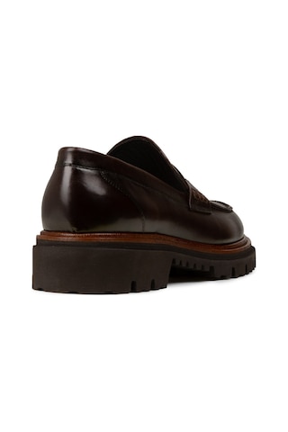 Deery Erkek Kahverengi Hakiki Deri Loafer - F6528mkhvp01 Kahverengi