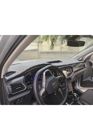 Kapitone Deri Kumaş Volkwagen T-cros Torpido Koruma Örtüsü 1 Adet