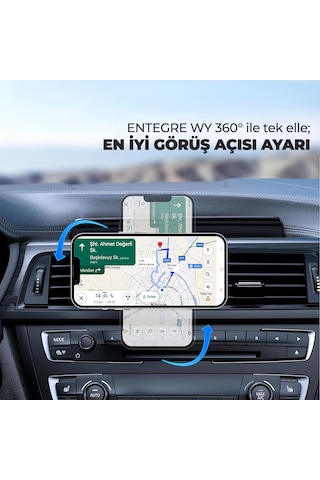 Woyax Magsafe Mıknatıslı Kablosuz Soğutmalı Şarjlı Promag Araç Içi Telefon Tutucu Araba Telefon Tutacağı Iphone/Android