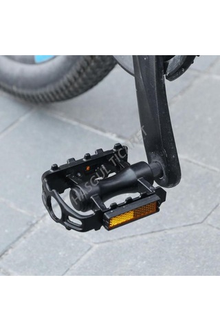 Hsgl Bilyalı Siyah Pedal Dar Alüminyum