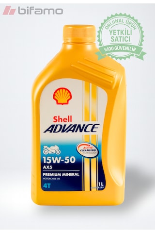 15w-50 4t Advance Ax5 Shell 15w-50 4t Advance Ax5 Shell