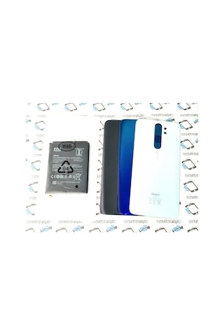 Xiaomi Redmi Note 8 Pro Pil Batarya + Arka Kapak (Cam) (275877882)