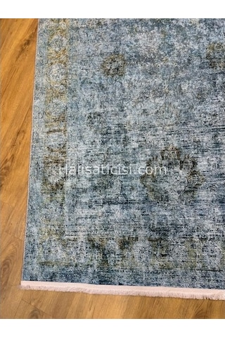 Salerno Çamaşır Makinesinde Yıkanabilir Kilim Halı Hs1033 Çok Renkli