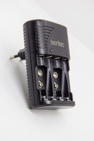 Sertec STC-9V Pil Şarj Cihazı + Varta 9V Şarjlı Pil 2'li