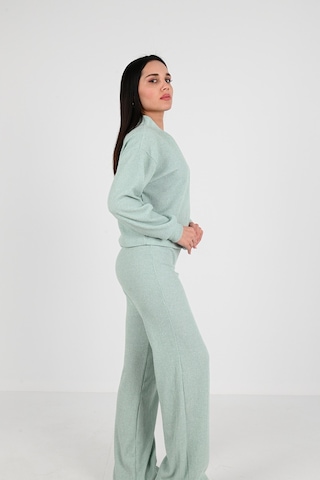 Koza Butik Kadın Örme Hırkalı Takım 3975-24 001