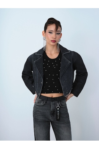 LOFT Regular Fit Kadın Ceket Lf2038090 Q1.v1 Denim