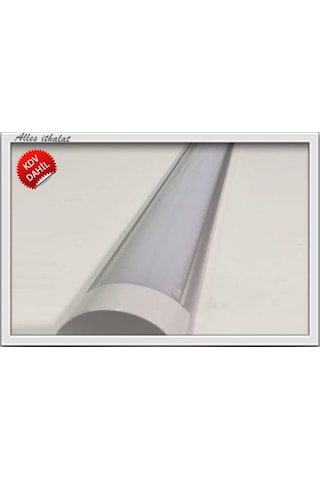 T5 Günışığı 60 Cm 18 Watt Floresan Bant Armatürü Beyaz
