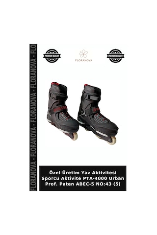 Özel Üretim Yaz Aktivitesi Sporcu Aktivite Pta-4000 Urban Prof. Paten Abec-5 No:43 5 Çok Renkli