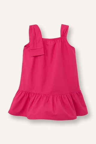 Defacto %100 Pamuk Askılı Poplin Elbise Kız Bebek H6743a526hspn178 Pembe-pn178