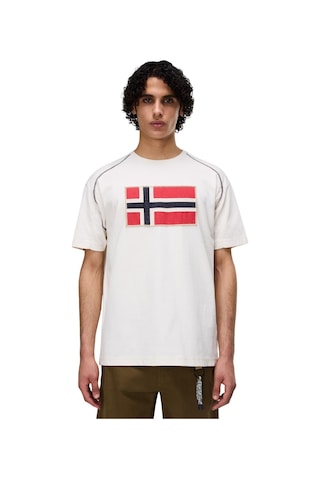 P0a4ıcln1a1-r Napapijri S-reflect Ss Erkek T-shirt Beyaz P0a4ıcln1a1-r