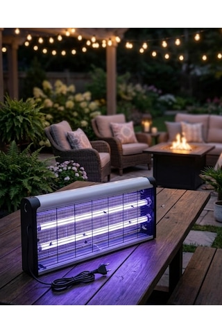Bay Ev Balkon Mutfak İçin Elektrikli Sinek Savar 10w Uv Işıklı Lamba Najmaddin