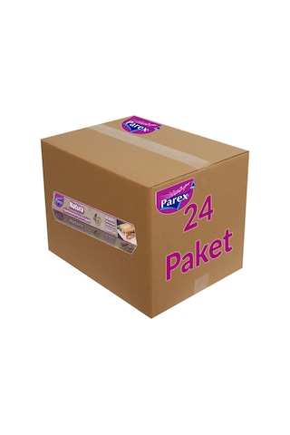 Natura Ağartılmamış Hazır Kesilmiş Pişirme Kağıdı 10 Lu 24 Paket 1 Koli