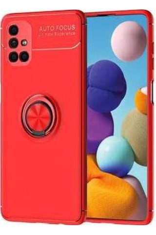 Samsung Galaxy Uyumlu M51 Stantli Yüzüklü Manyetik Kaliteli Ravel Kilif 467058621