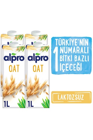Alpro Yulaf Sütü 4 x 1 L