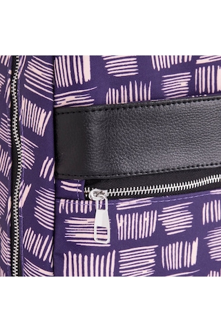 Bloominbag Harmony Hatchards 13-14 İnç Laptop / Macbook Sırt Çantası Mor - Beyaz
