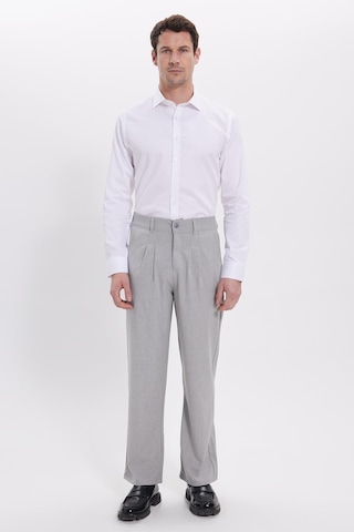 Tudors Erkek Regular Fit Klasik Kesim Normal Bel Geniş Paça Gri Pantolon-40338 gri