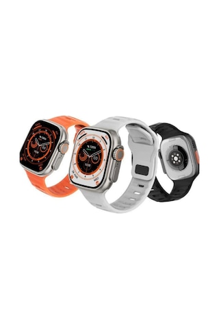 Vilya Watch 8 Ultra Smart Watch 49mm + Bluetooth Kulaklık Akıllı Saat Uyumlu