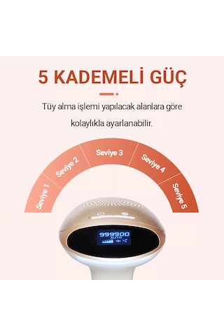 Veryfit PB1 5 Kademeli Buz Lazer Özellikli 999.900 Atımlı IPL Lazer Epilasyon Cihazı