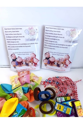 Ramazan Bayramı Kız Çocukları İçin Dağıtmalık Hediyeler 10 Paket