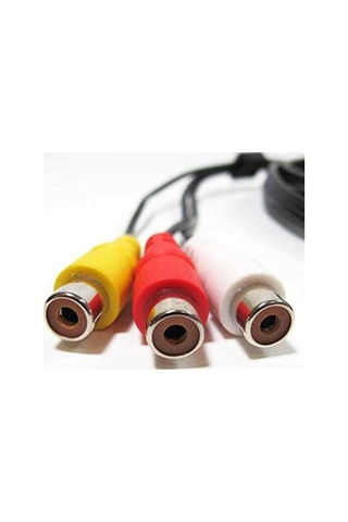 75ft 3 Rca Erkek - 3 Rca Kadın Sesli Video Uzatma Kablosu Altın Kaplama