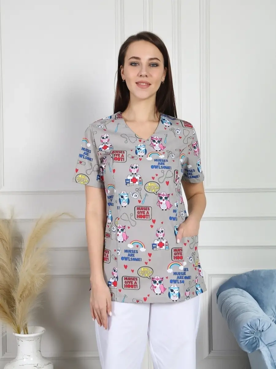 Medicina Plus Kadın Cerrahi Tıp Gömleği 48313361 Gri