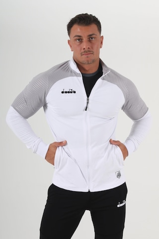 Diadora Premium Kamp Eşofmanı Tek Üst Beyaz