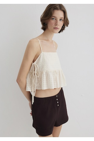 Mavi - Ekru Bluz 1211306-80194 Ekru