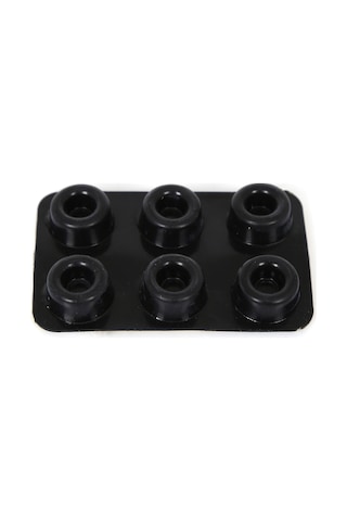KAPI KULPU ÇARPMA ÖNLEYİCİ TAMPON 6 LI SET 2X2X1CM