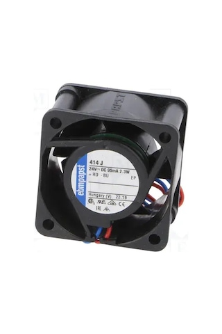 Ebmpapst 414j Dc Aksiyel Fan 24v 40x40x25mm Bilyalı Yatak Yüksek Performans