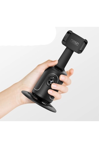 Etashop Akıllı 360 Yüz Takipli Telefon Gimbal Standı Otomatik Döner Tripod Başlığı, Şarjlı Vlog Lıv