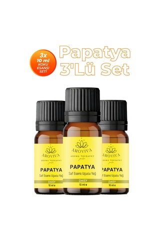 Papatya 3'lü Oda Kokusu Seti - Saf & Yatıştırıcı 3x10ml Papatya
