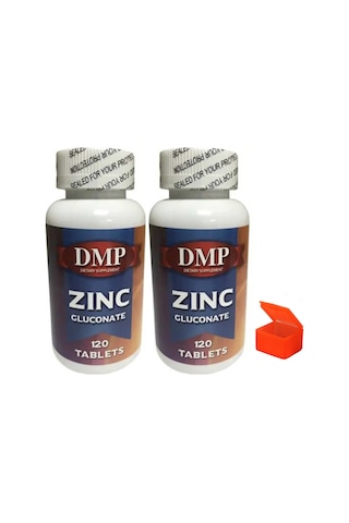 Dmp Çinko Zinc Gluconate 2 Kutu 240 Tablet Hap Kutusu