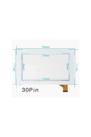 Artes I706 Uyumlu 7'' Inç Siyah Dokunmatik
