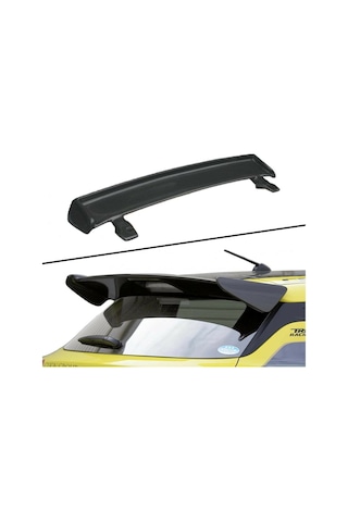 Suzuki Swift Bagaj Üstü Spoiler Parlak Siyah Spoyler Plastik İthal