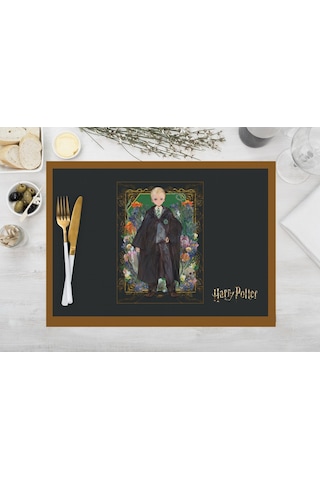 Adawall Home Harry Potter Characters Kumaş Amerikan Servis 4'lü Çok Renkli