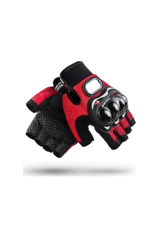 Probiker Eldiven Yarım Motosiklet Eldiveni Korumalı