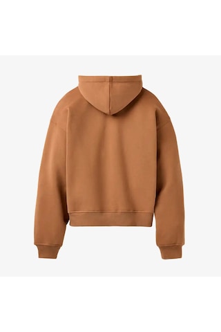 Ugg Logo Hoodie Kadın Kahverengi Sweatshirt 1171478