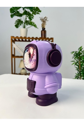 Favora Şifreli Astronot Kumbara - Mor