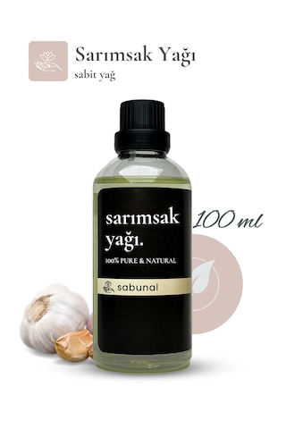 Sarımsak Yağı 100 Ml - Saç Bakım Yağı