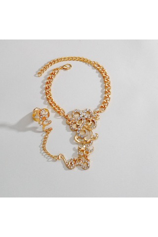 Parmak Halhalı, Moda Plaj Kişiliği Oyuk Oyma Ayak Bileği Zinciri Aksesuarları Kadın Gümüş