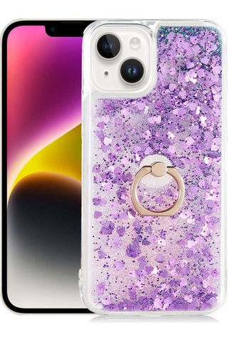 Zeyline Apple Uyumlu iPhone 14 Zore Milce Kapak-mor