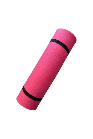 Büro Ev Ofis Egzersiz Spor Keyfi İçin 50x140cm Pilates Yoga Matı Gri