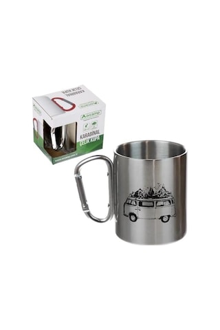 Katlanır Saplı Çelik Kupa 180 Ml