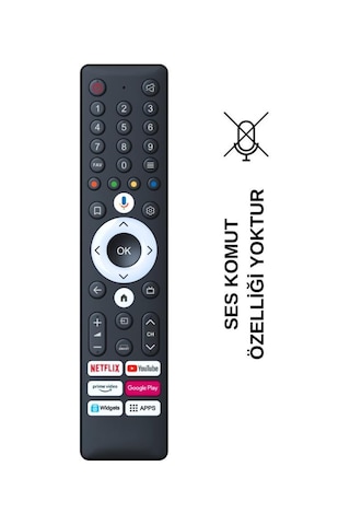 Arçelik A85 N 995 X Smart 4k Android Tv Uyumlu Kumanda - Ses Komutsuz