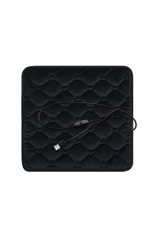 Agoodshop Araba Için Usb Isıtmalı Koltuk Minderi, 5v Elektrikli Isıtma Yastığı